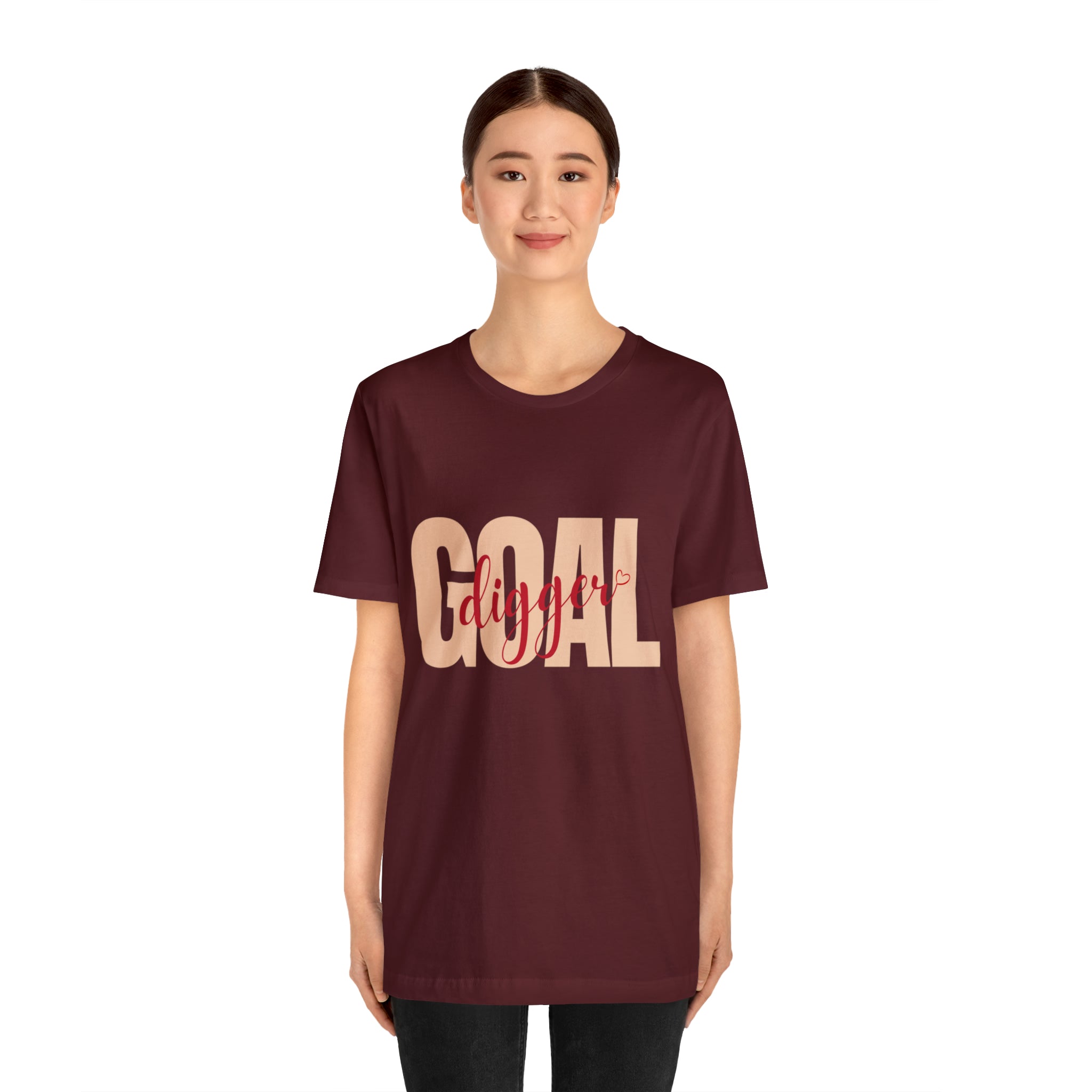 Goal Digger Shirt | Minimalist Statement Unisex T-Shirt