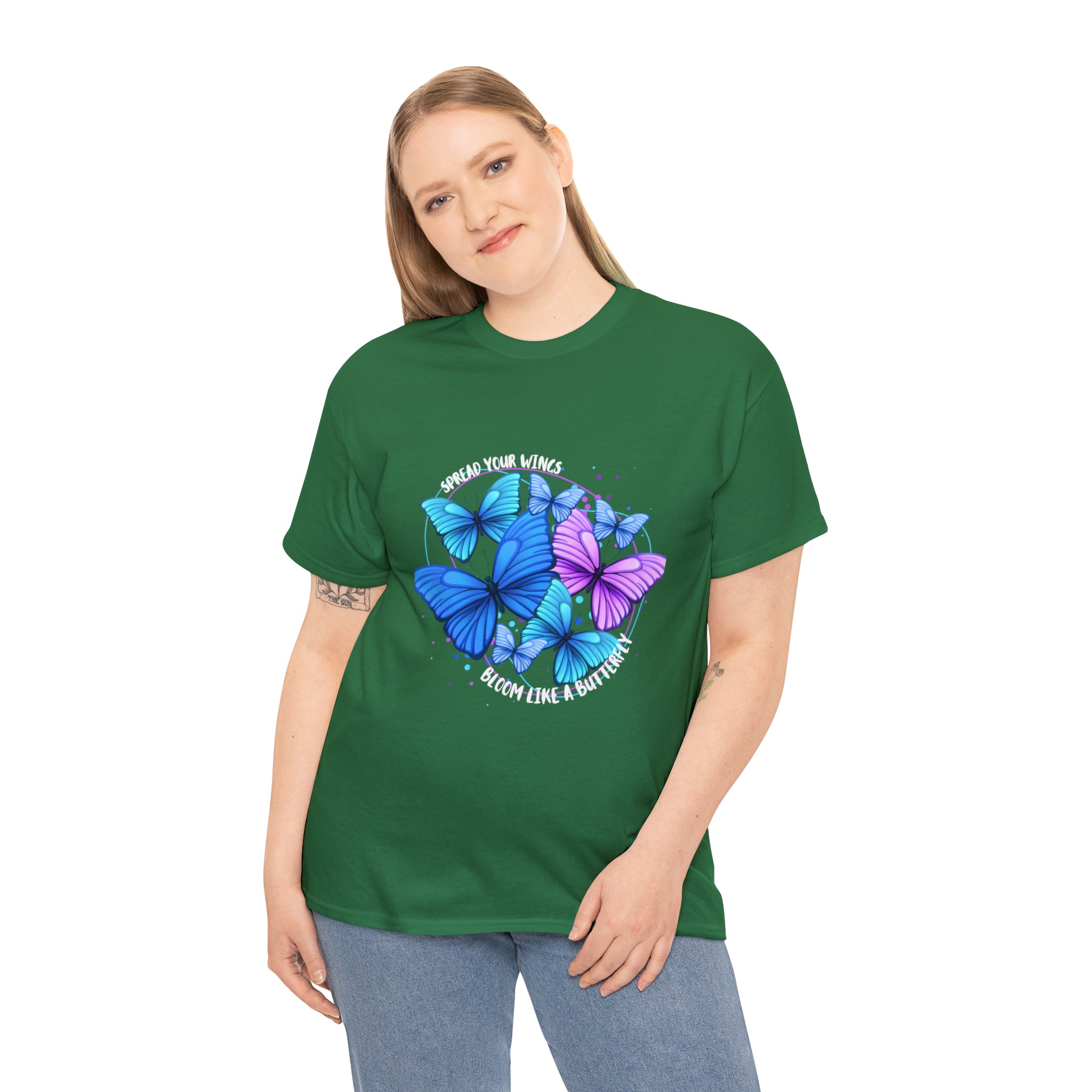Spread Your Wings Bloom Like A Butterfly | Metamorphosis in Motion Tee