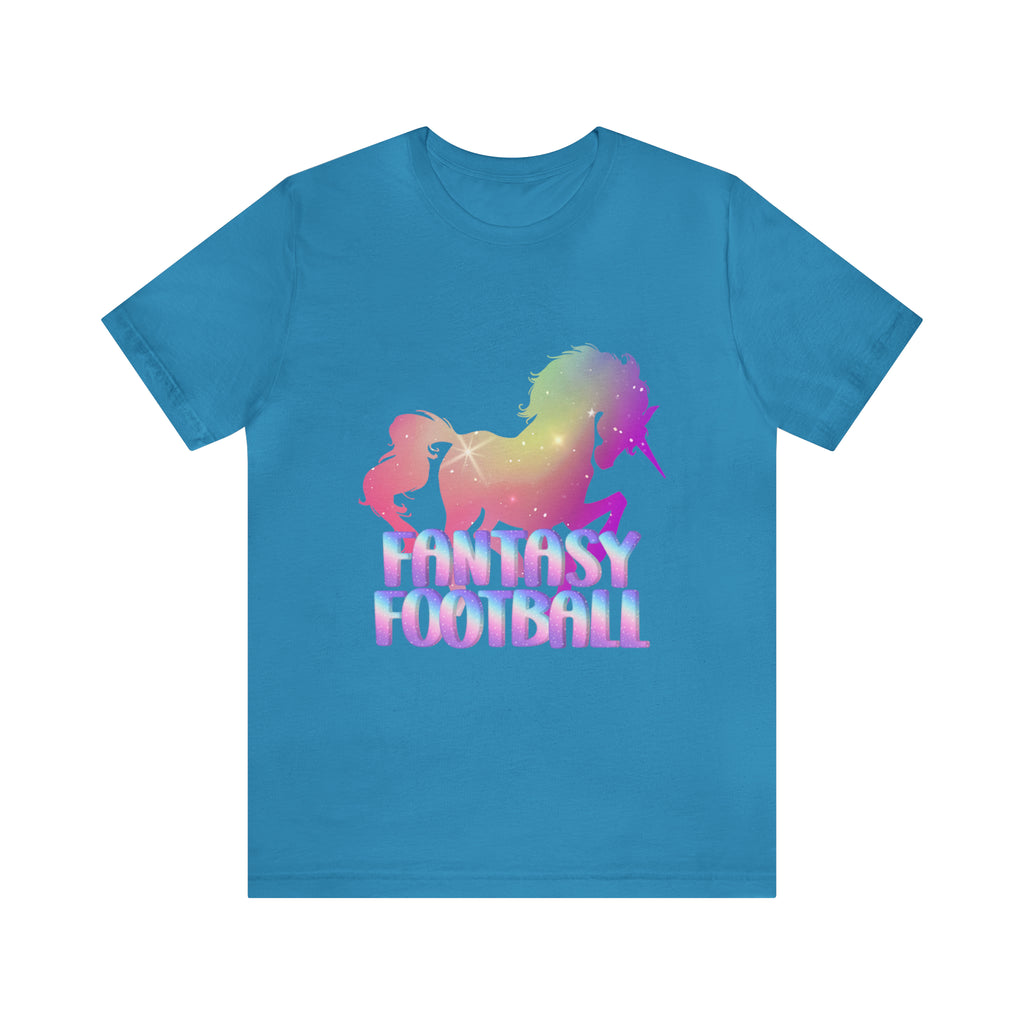 Fantasy Football Pink Shirt | Unicorn Fantasy Football Unisex T-Shirt