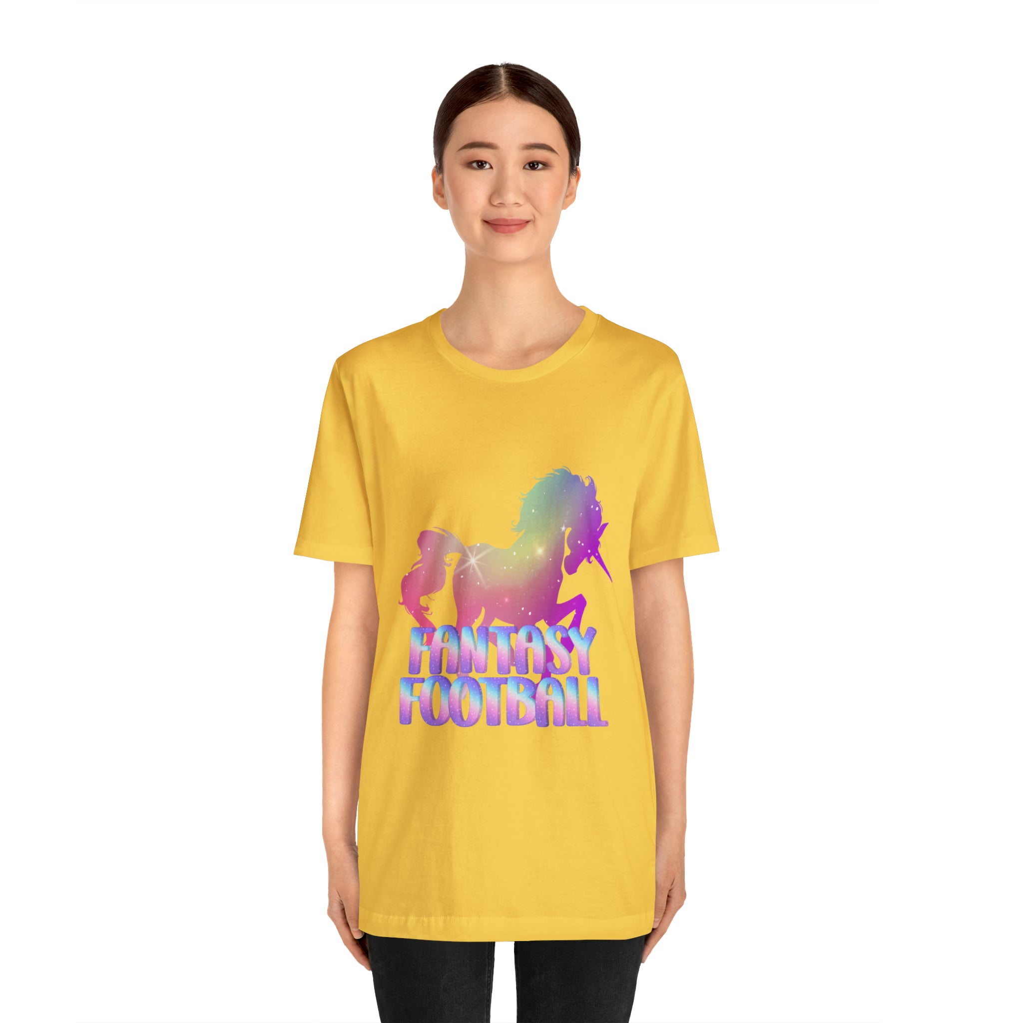 Fantasy Football Pink Shirt | Unicorn Fantasy Football Unisex T-Shirt