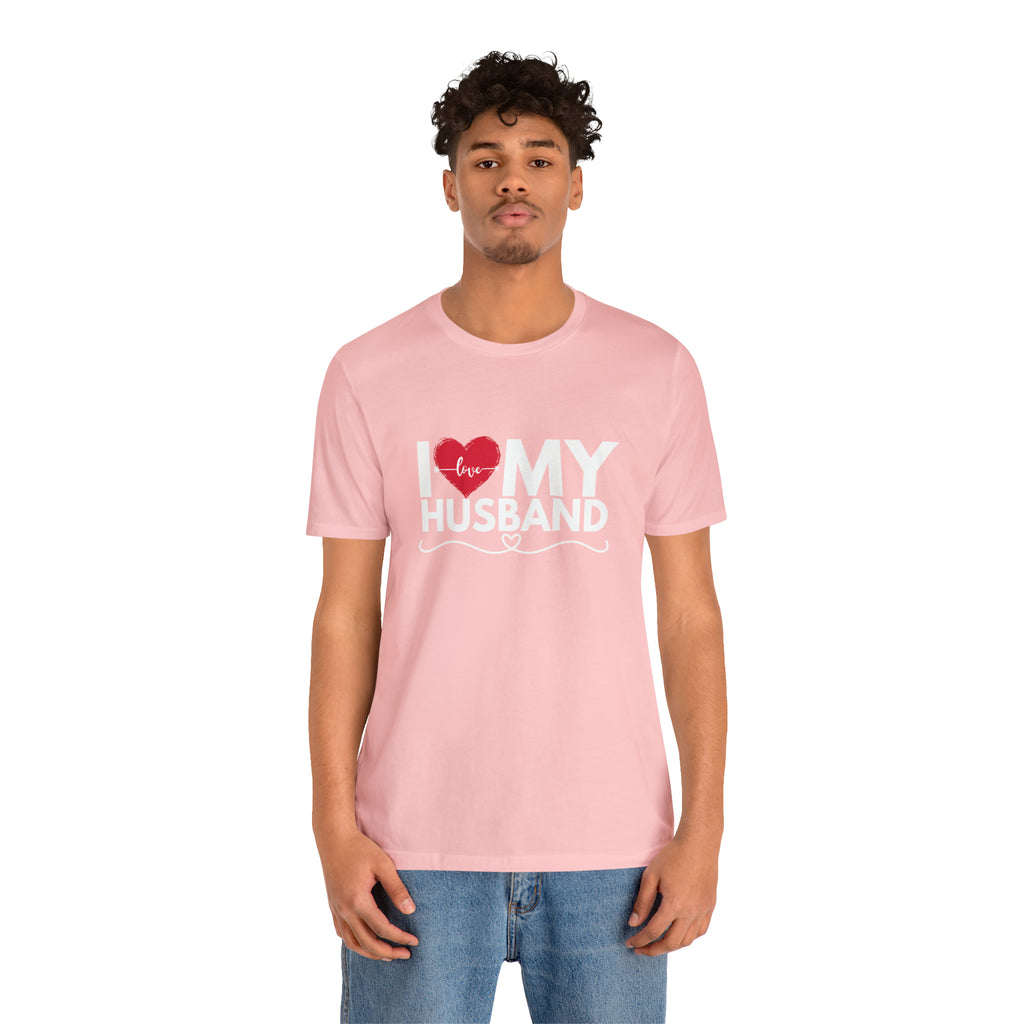 I Love My Husband Shirt | Couple Love T-Shirt, Pair Husband Wife Matching Shirt