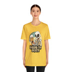 Skeleton Drank to Death Shirt | Drink Beer Unisex T-Shirt