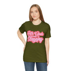 Slaying in Fifth Grade Shirt | Pink School Unisex T-Shirt