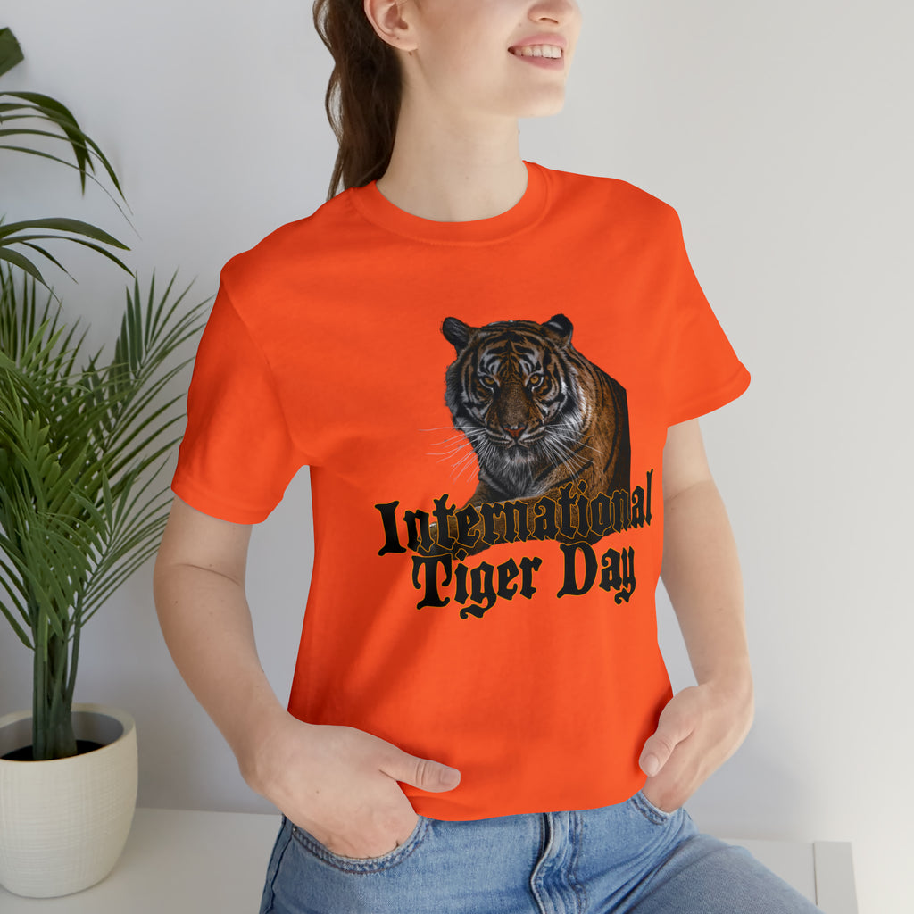 International Tiger Day | Tiger Support Unisex T-Shirt