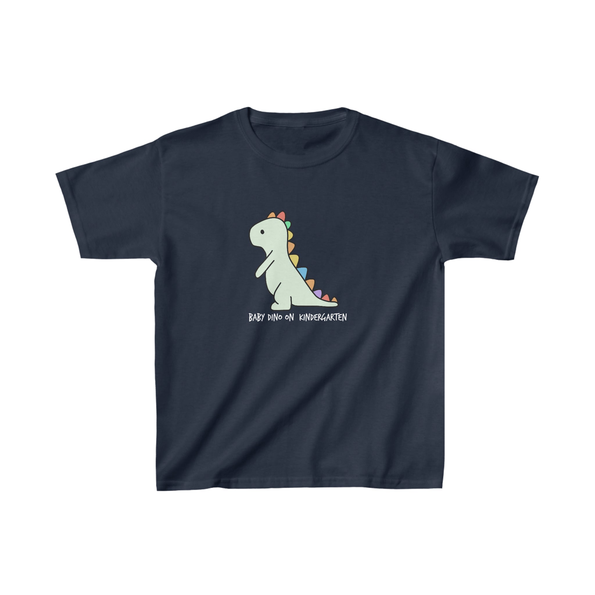 Baby Dinosaur in School | Kindergarten School Kids Heavy Cotton™ Tee