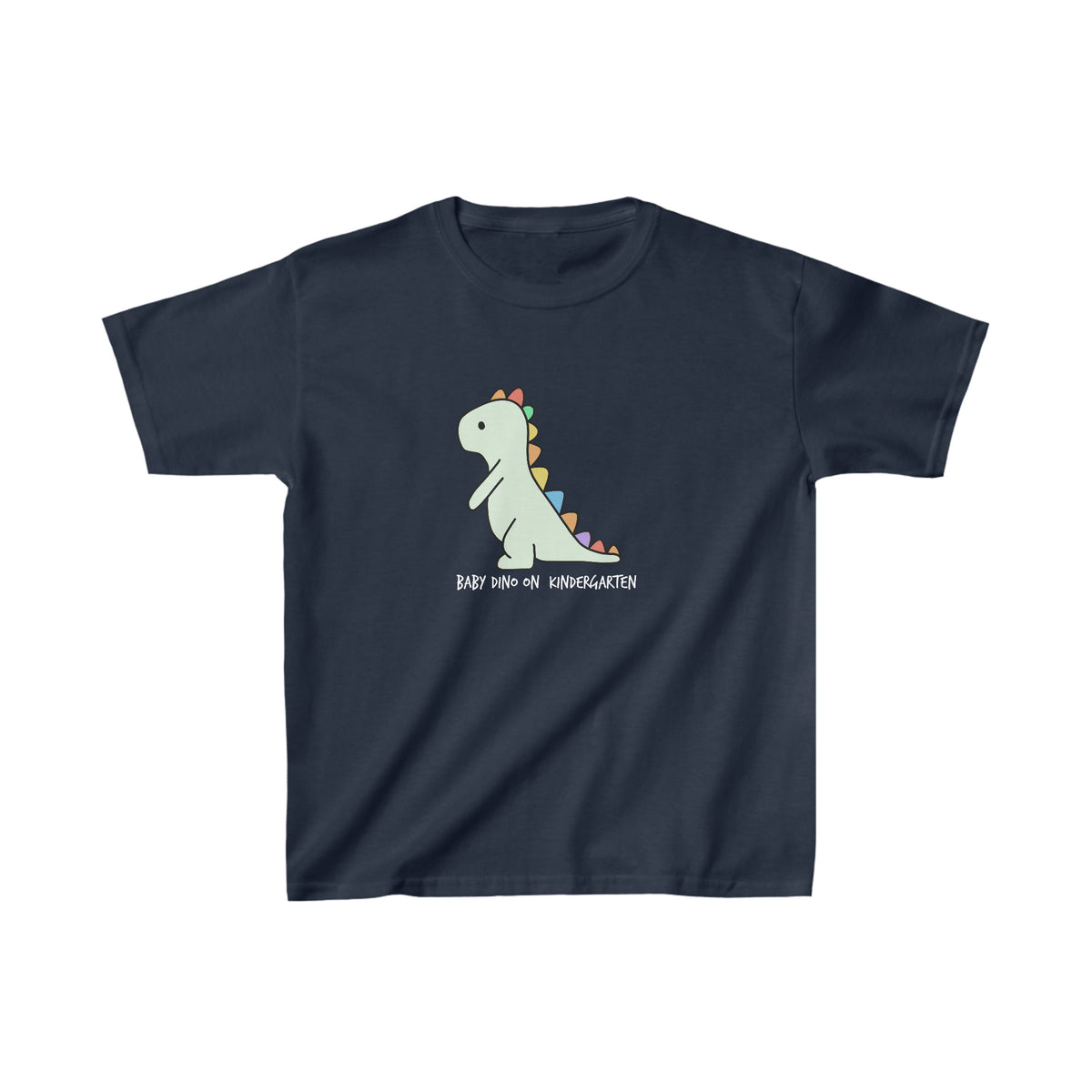 Baby Dinosaur in School | Kindergarten School Kids Heavy Cotton™ Tee