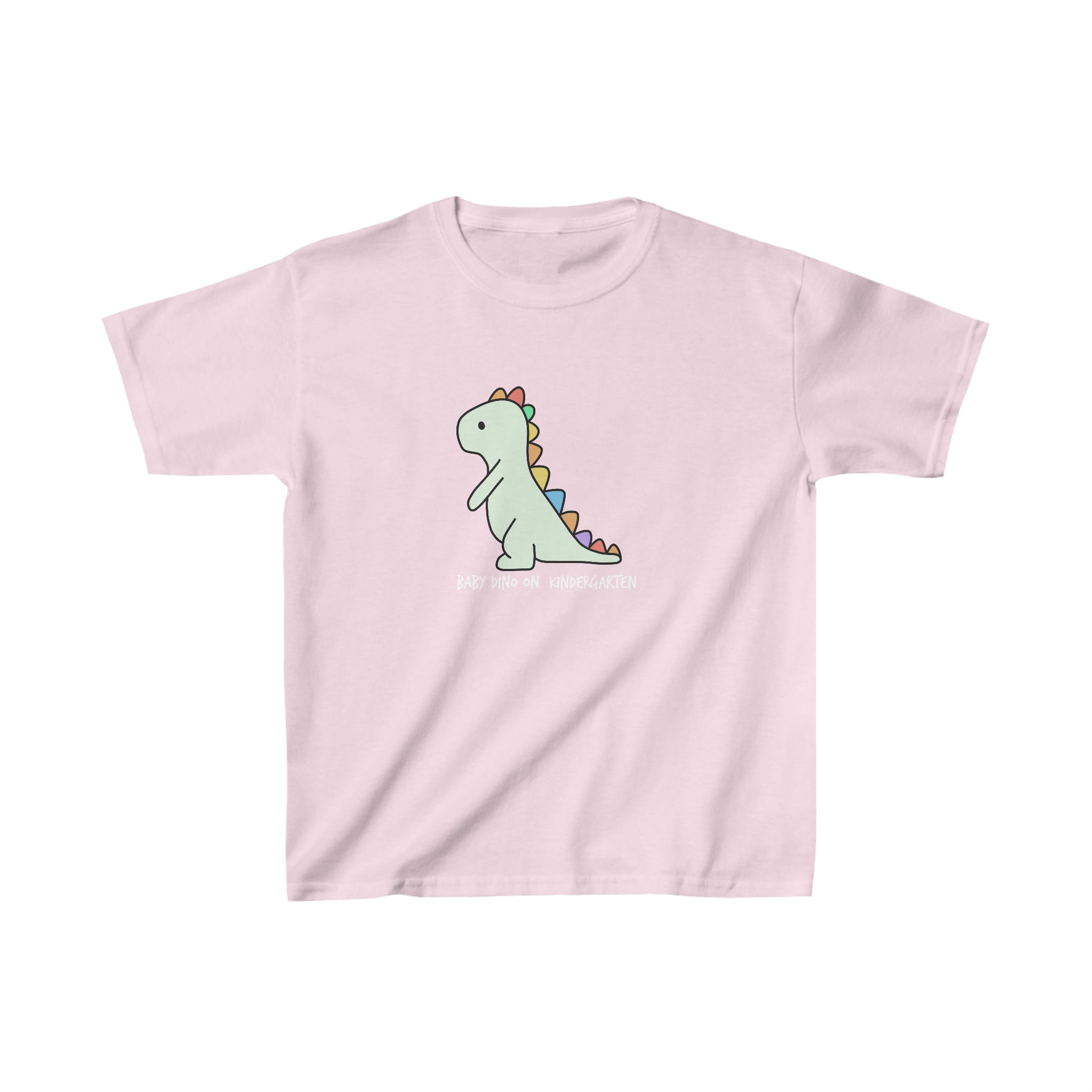 Baby Dinosaur in School | Kindergarten School Kids Heavy Cotton™ Tee