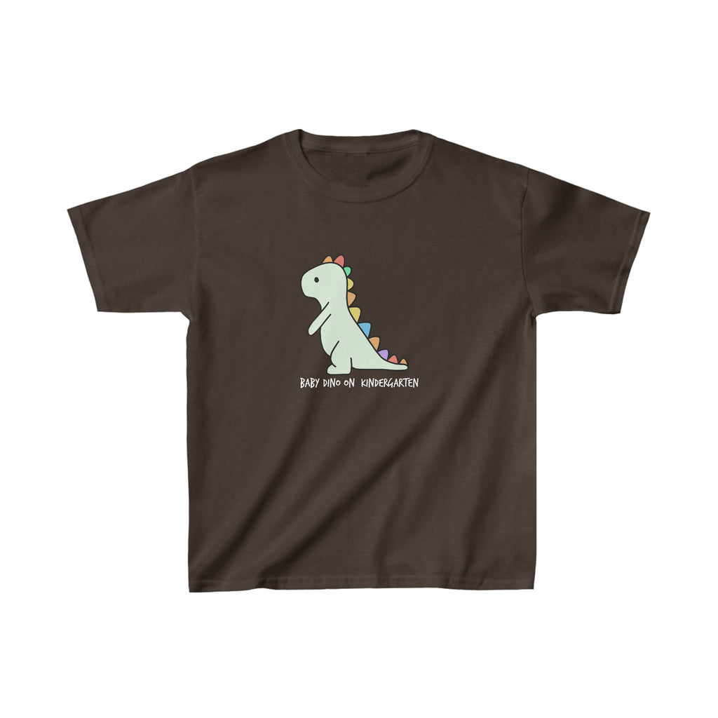 Baby Dinosaur in School | Kindergarten School Kids Heavy Cotton™ Tee