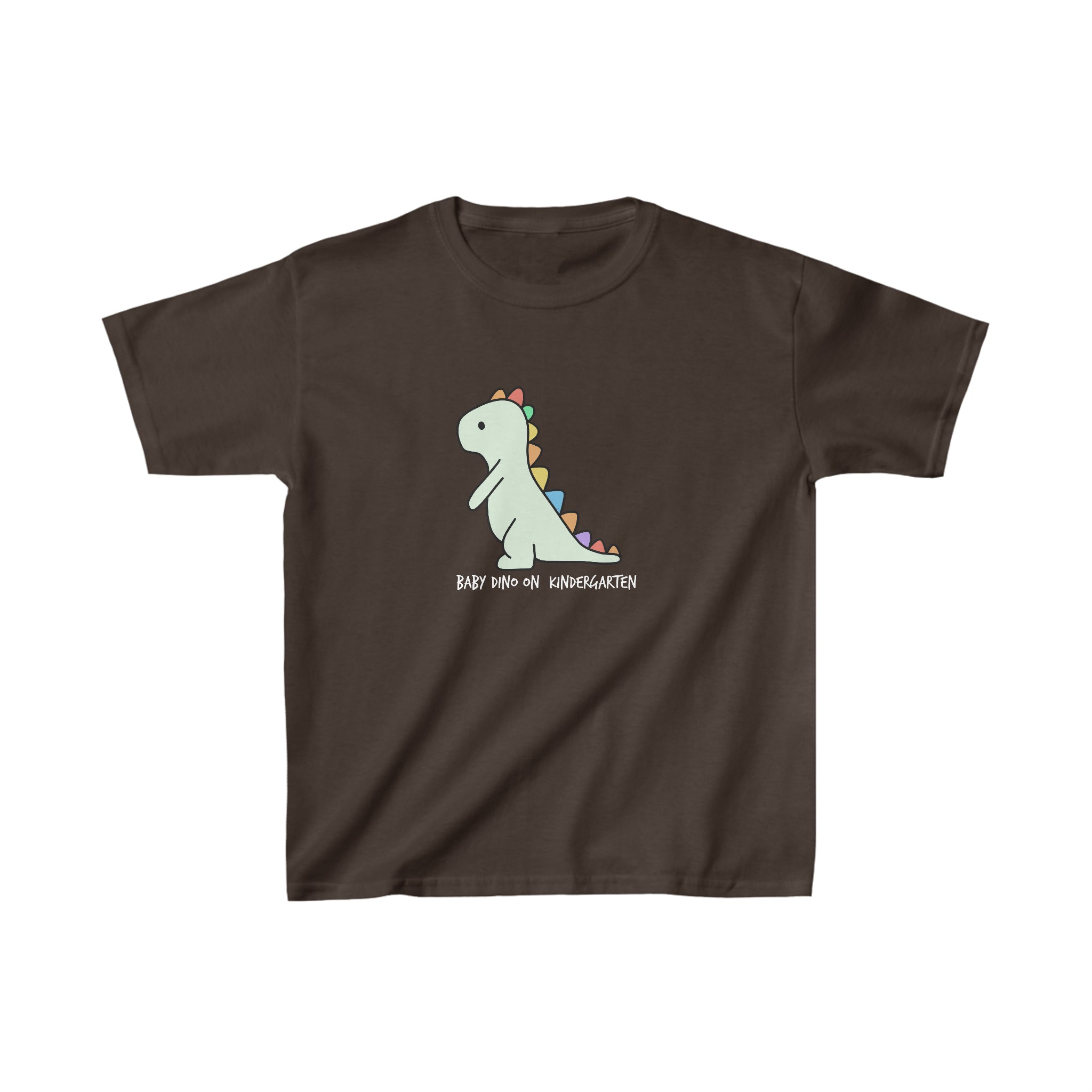 Baby Dinosaur in School | Kindergarten School Kids Heavy Cotton™ Tee