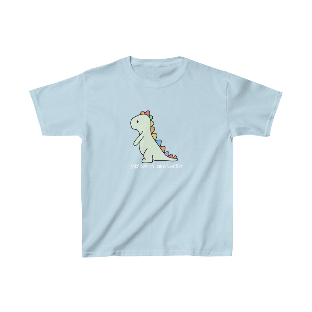 Baby Dinosaur in School | Kindergarten School Kids Heavy Cotton™ Tee