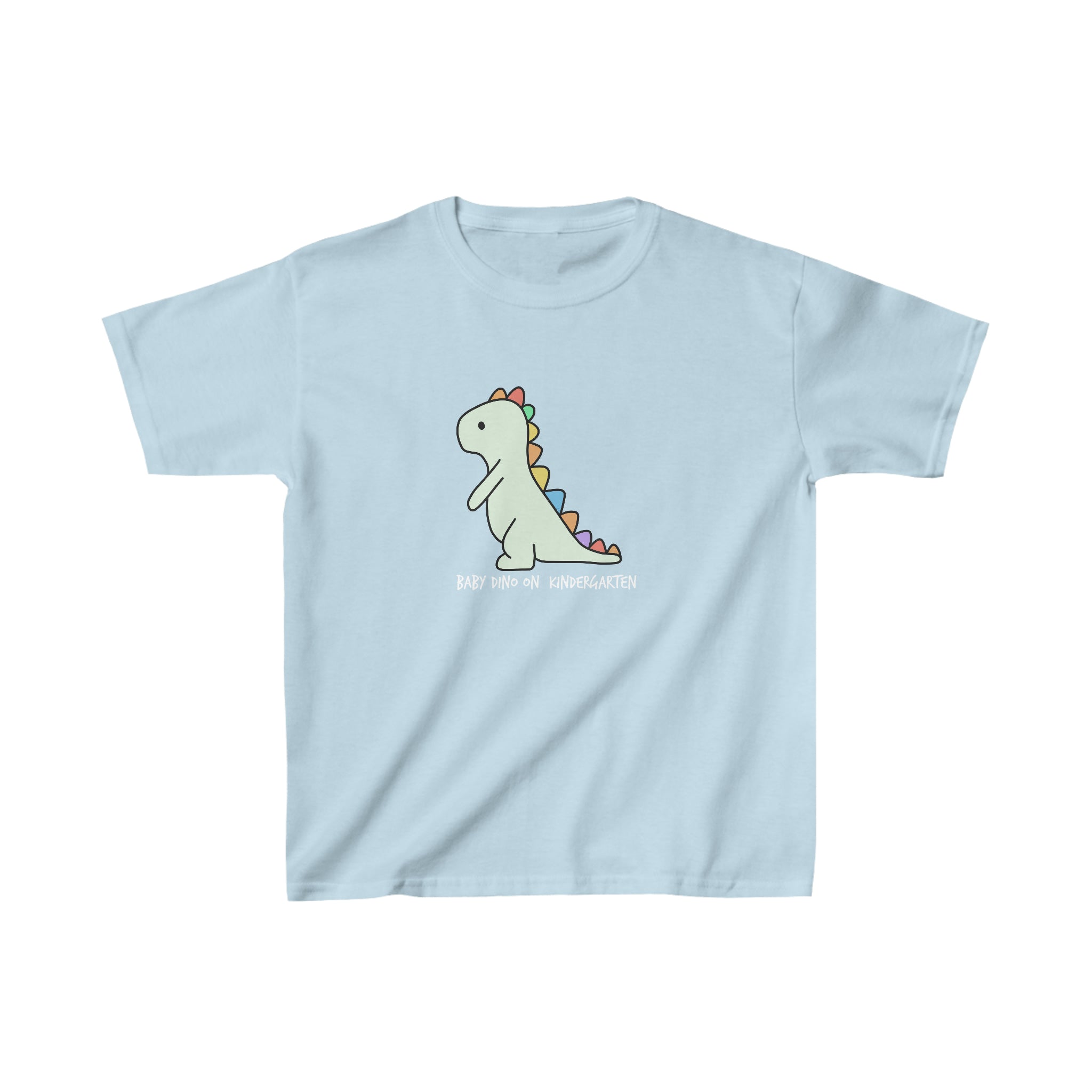 Baby Dinosaur in School | Kindergarten School Kids Heavy Cotton™ Tee