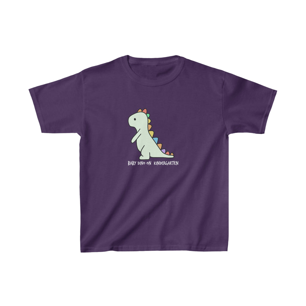 Baby Dinosaur in School | Kindergarten School Kids Heavy Cotton™ Tee