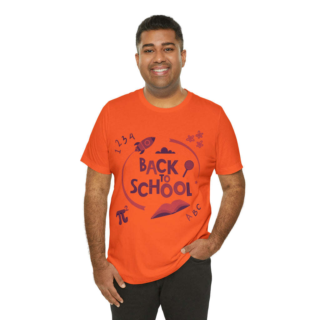 Back to School Subjects Shirt | Back to School Rocket Unisex T-Shirt