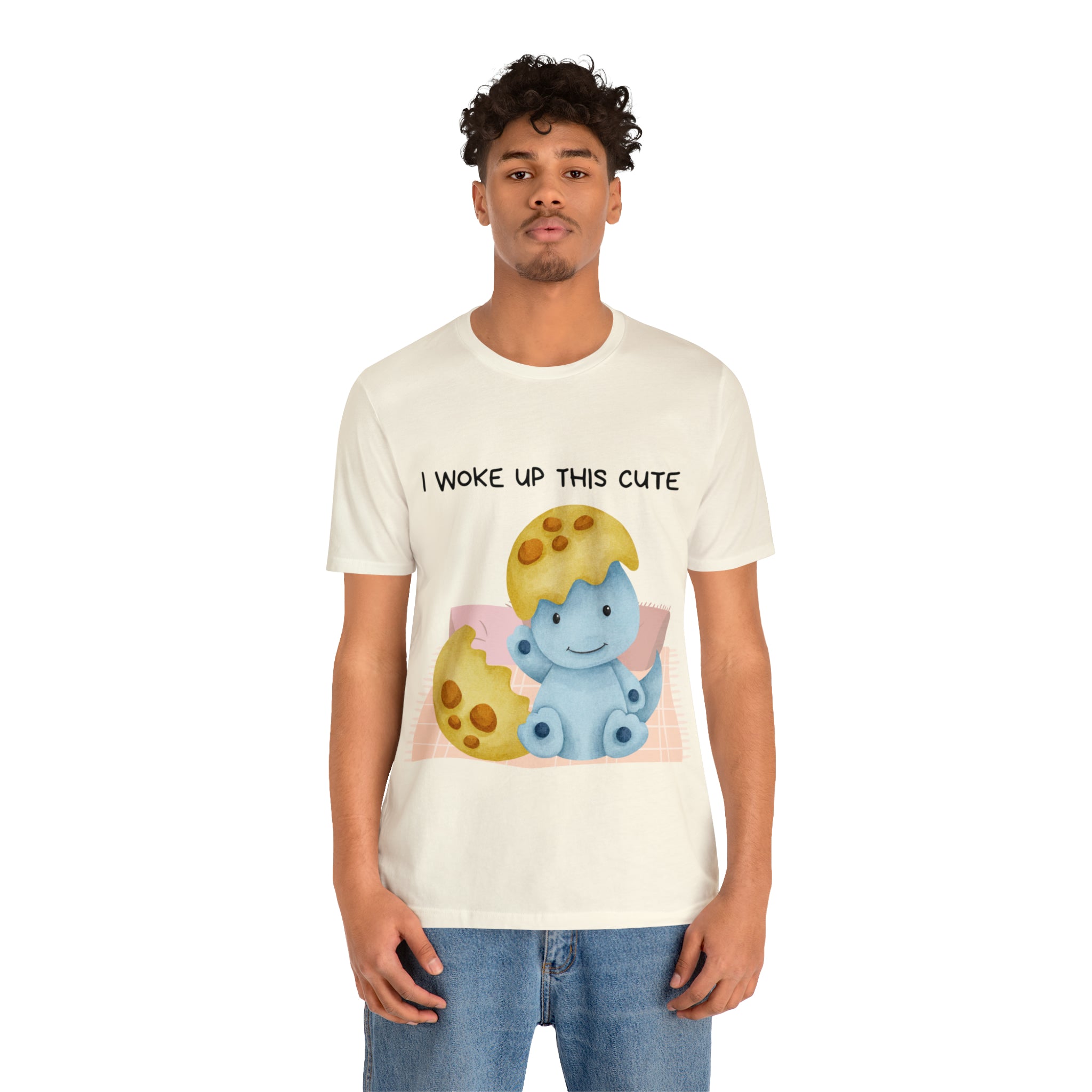 I Woke Up This Cute Shirt | Baby Dino Collection Unisex T-Shirt