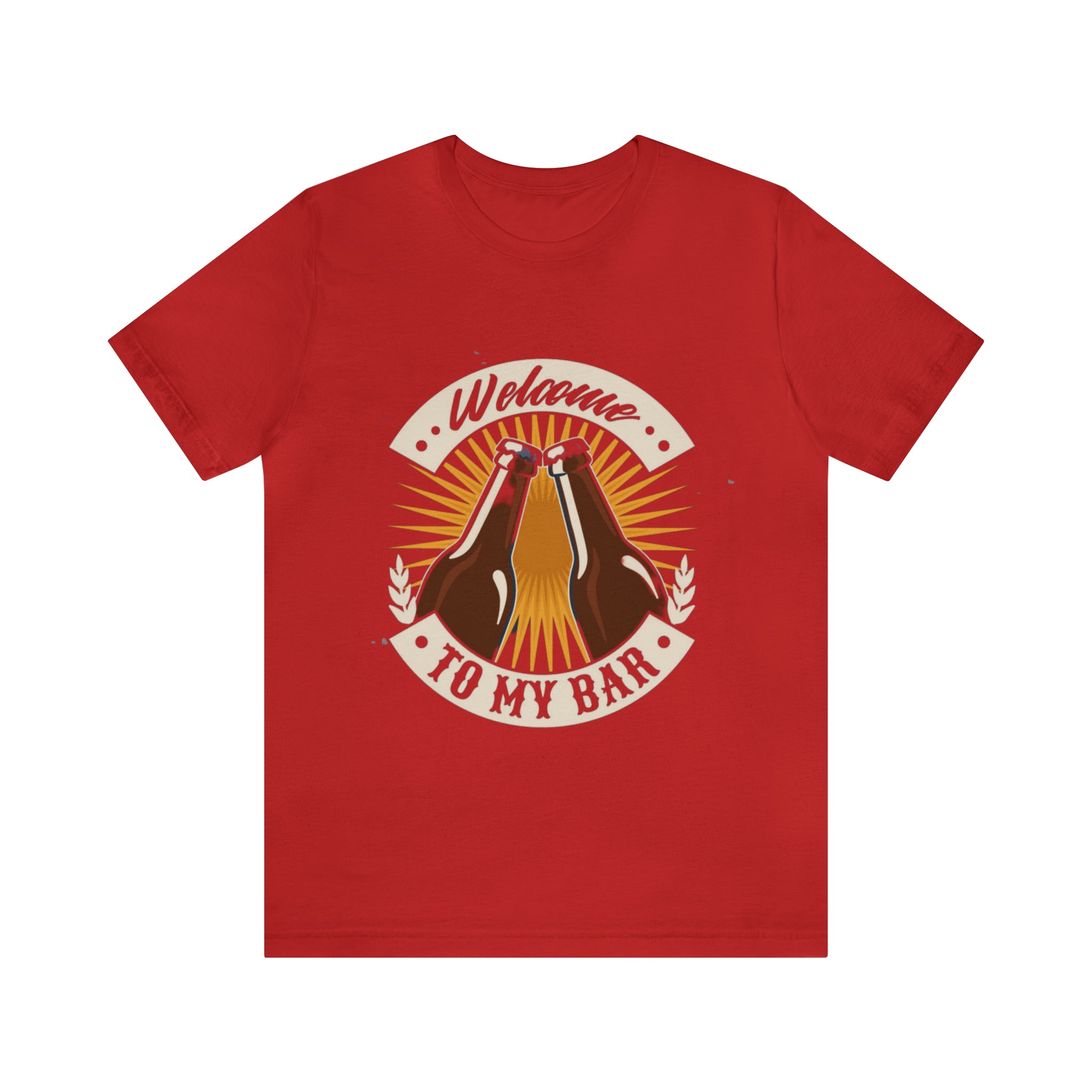 Welcome to my Bar Beer Shirt | Drink Beer Unisex T-Shirt