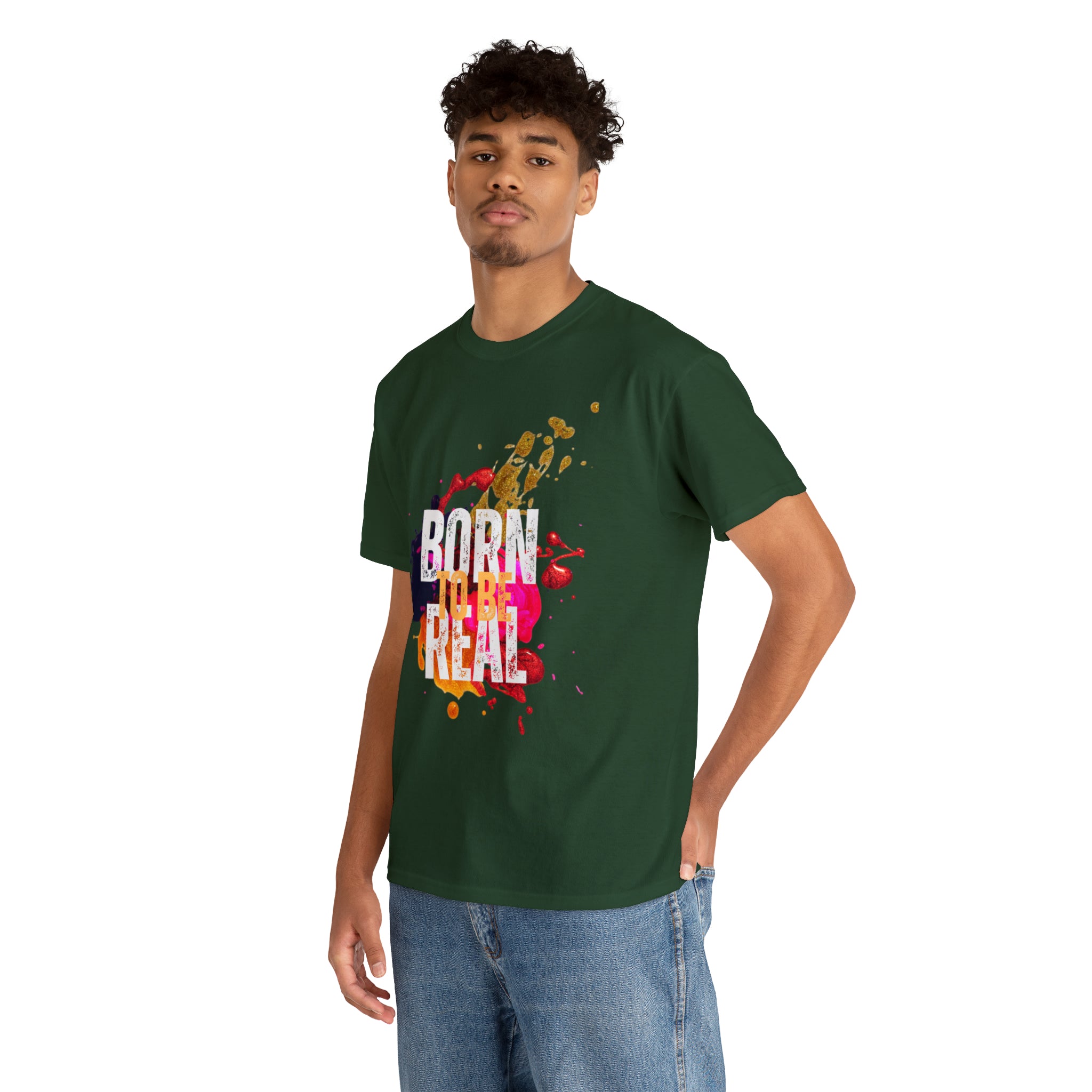 Born To Be Real  | Genuine Spirit Unisex Statement Tee