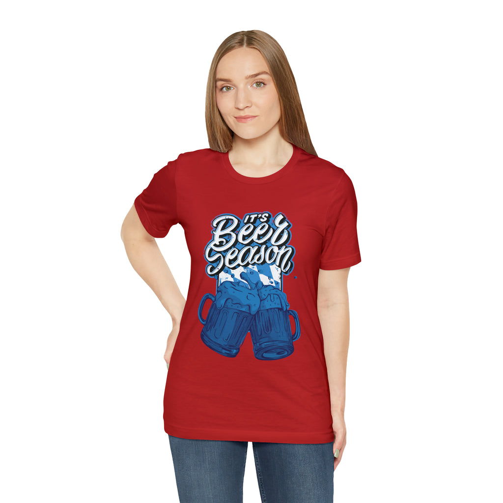Beer Season Blue Shirt | Drink Beer Unisex T-Shirt
