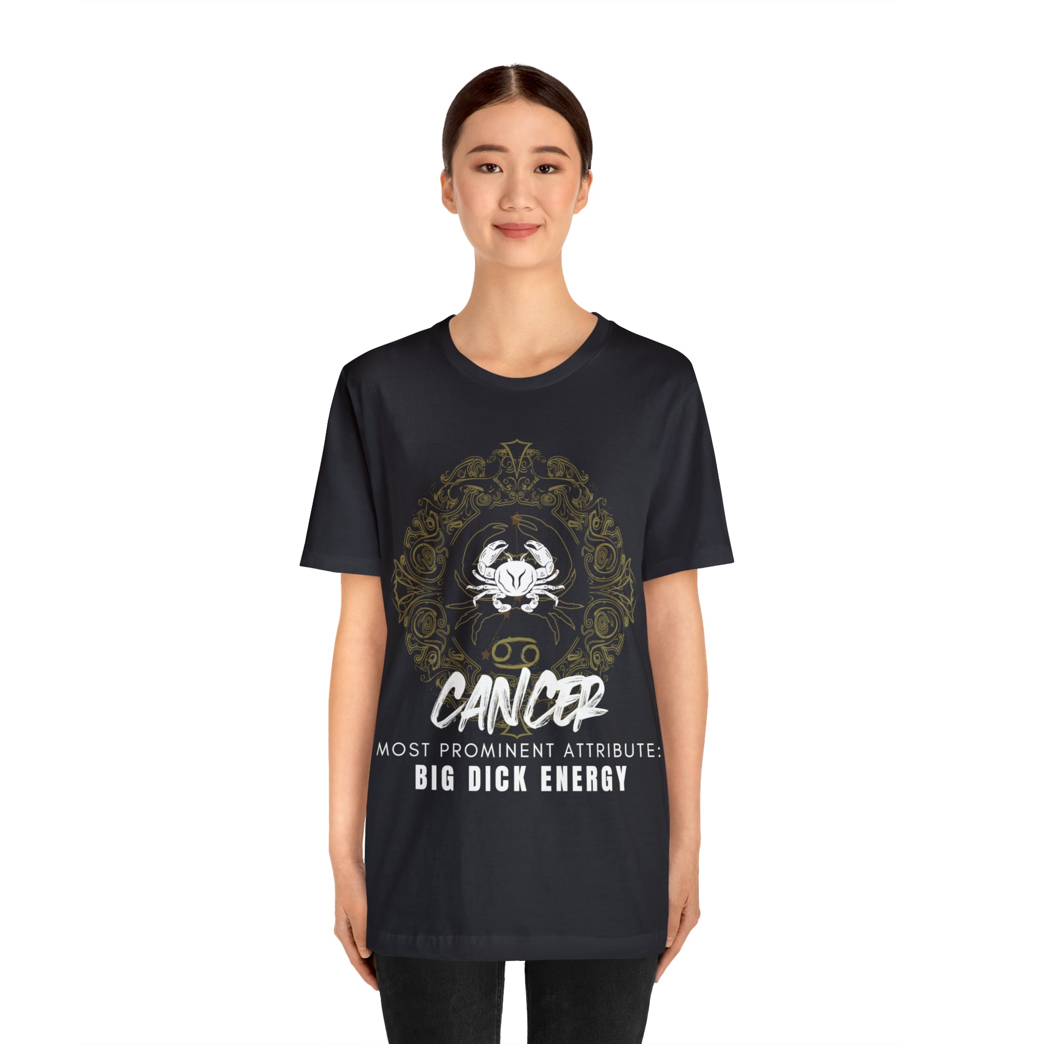 Cancer Zodiac Big Dick Energy Shirt | Zodiac Sign Statement T-Shirt