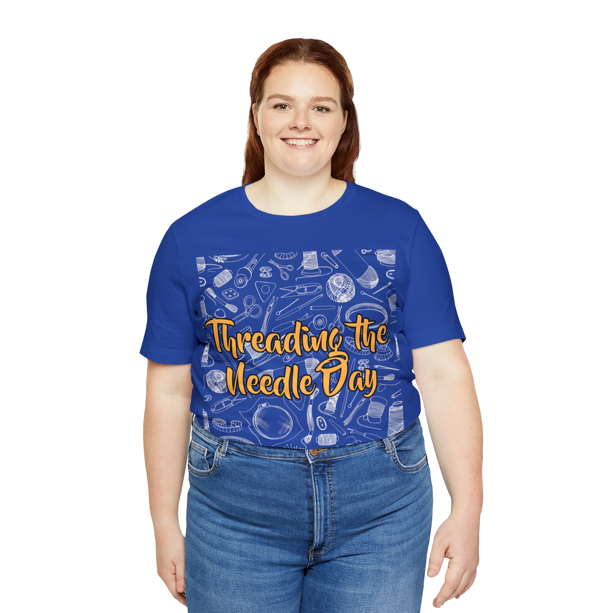 Threading the Needle Day Shirt | Tailor Sewing Unisex T-Shirt