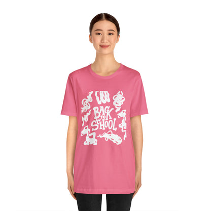 Back to School Ink Shirt | Black and White School Unisex T-Shirt