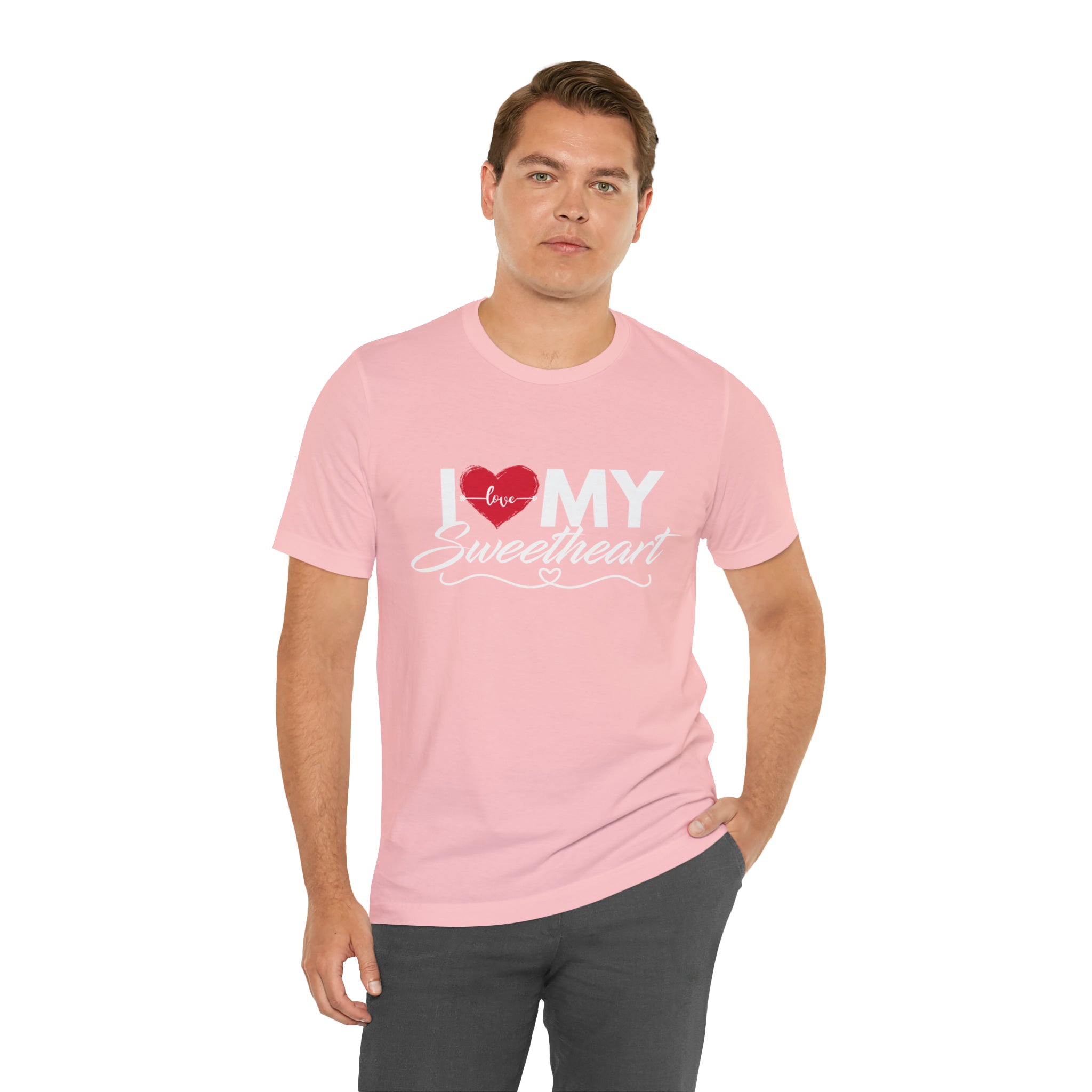 I Love My Sweetheart Shirt | Couple Love T-Shirt, Pair Girlfriend Boyfriend Matching Shirt