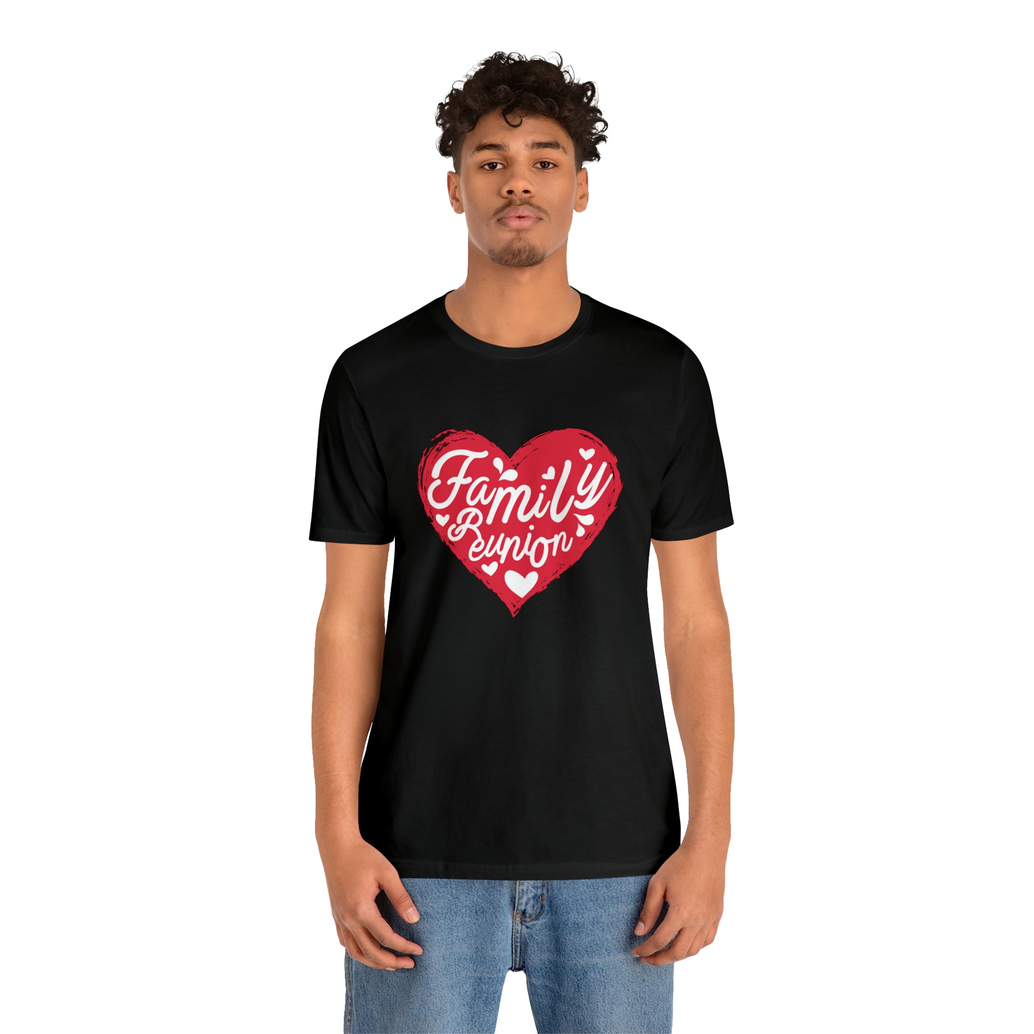 Family Reunion Heart Shirt | Family Love Unisex T-Shirt