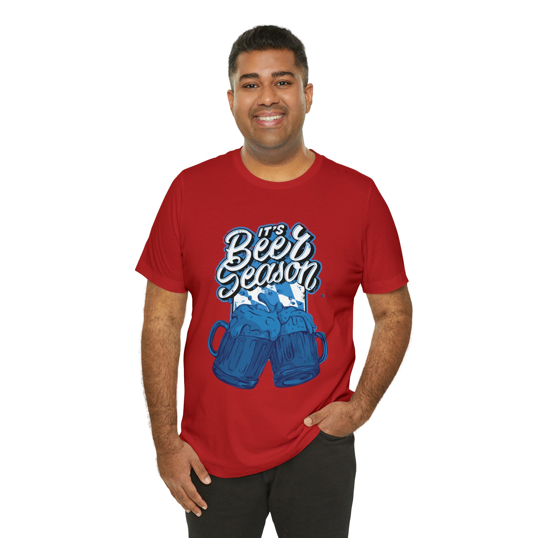 Beer Season Blue Shirt | Drink Beer Unisex T-Shirt