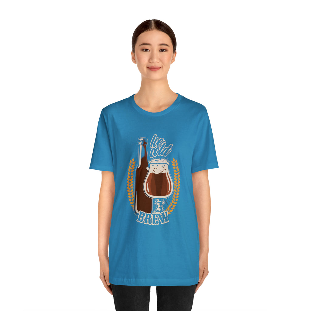 Ice Cold Brew Beer Shirt | Drink Beer Unisex T-Shirt