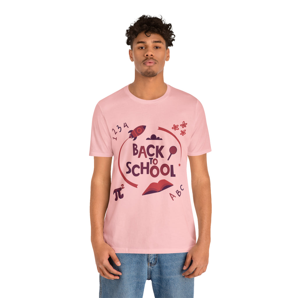 Back to School Subjects Shirt | Back to School Rocket Unisex T-Shirt