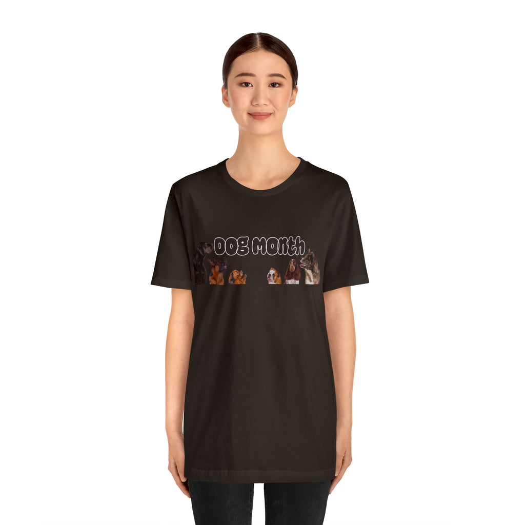 Dog Month Shirt | Dogs in July Unisex T-Shirt