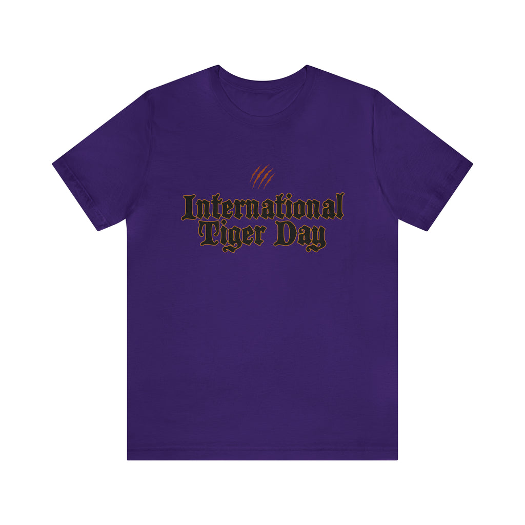 International Tiger Day 2 | Tiger Support Unisex T-Shirt
