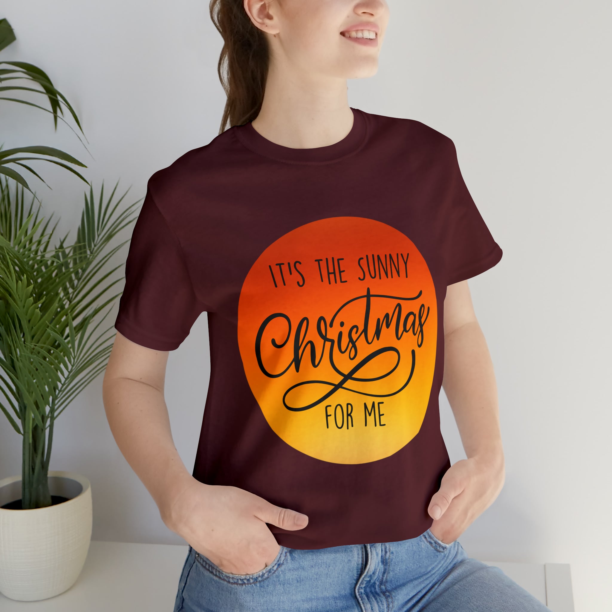Christmas in July Orange Shirt | Christmas in July Statement T-Shirt