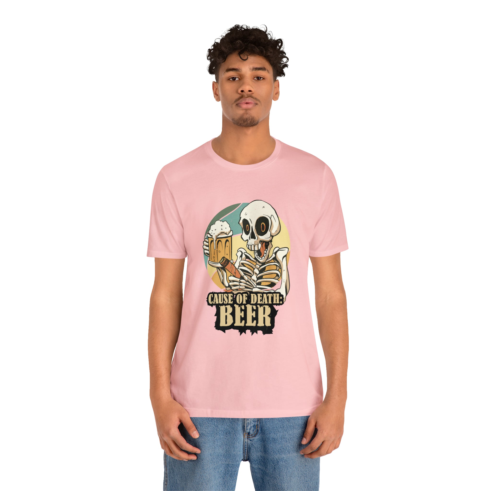Beer Cause of Death Shirt | Drink Beer Unisex T-Shirt