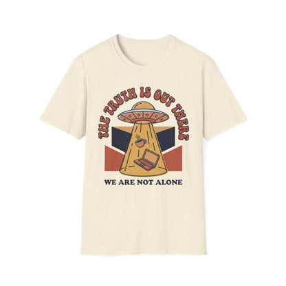 The Truth Is Out There UFO Graphic T-Shirt — Vintage Alien Abduction Tee