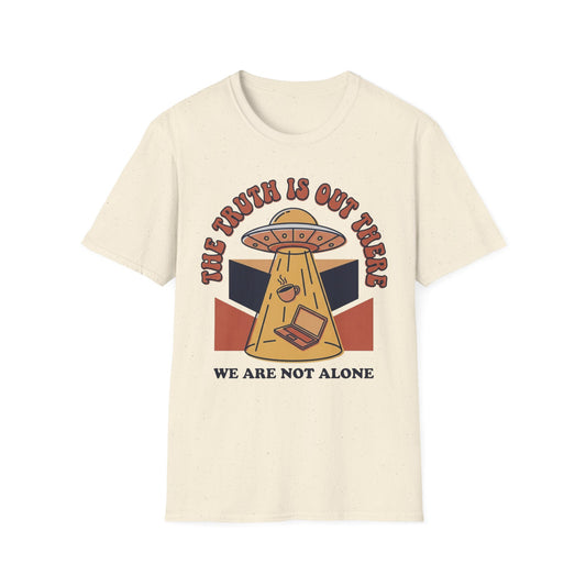 The Truth Is Out There UFO Graphic T-Shirt — Vintage Alien Abduction Tee