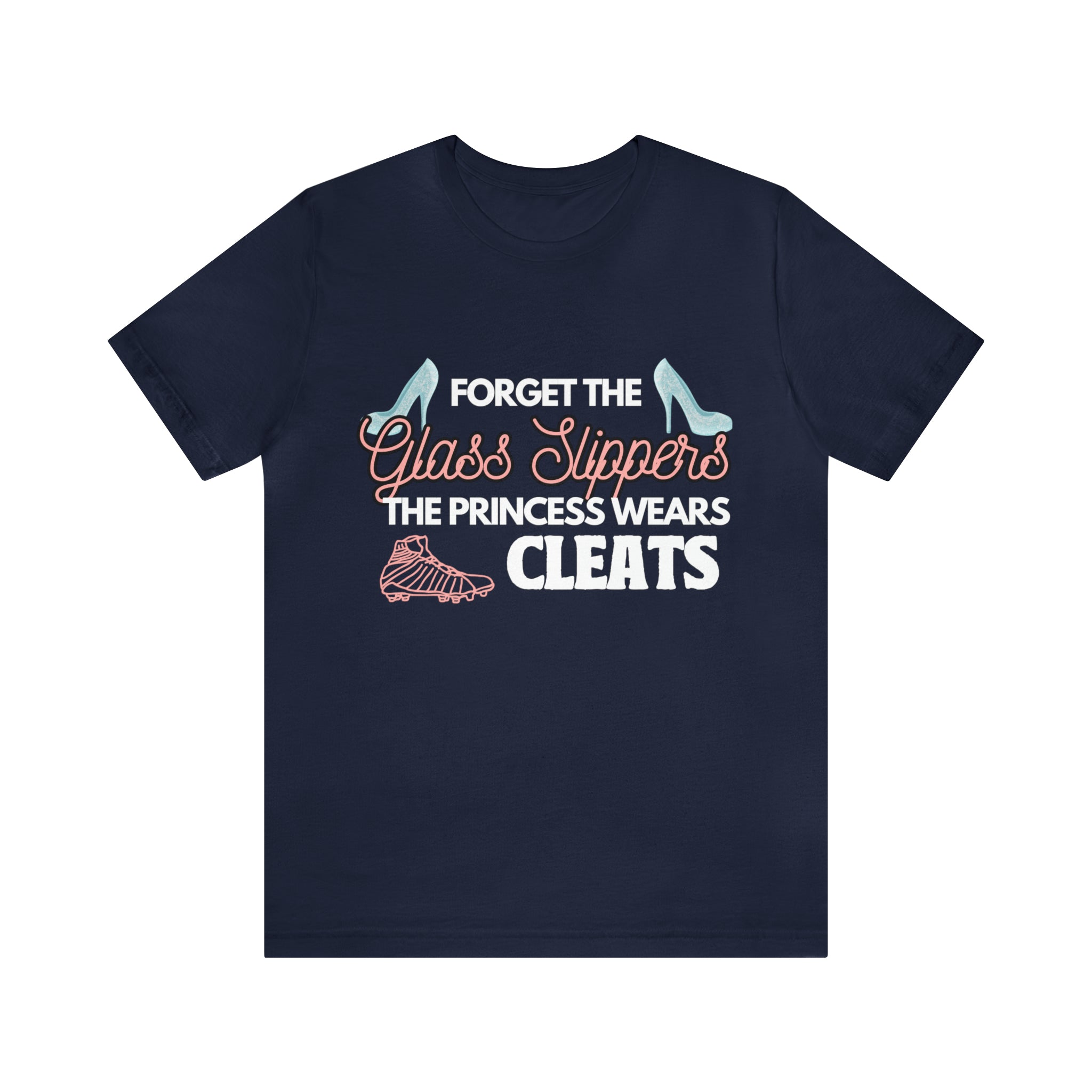 Soccer Princess Wears Cleats Shirt | Soccer Girl Women T-Shirt