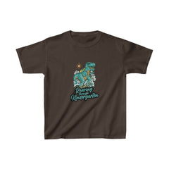 Dinosaur Roaring Through School 6 | School Kindergarten Kids Heavy Cotton™ Tee