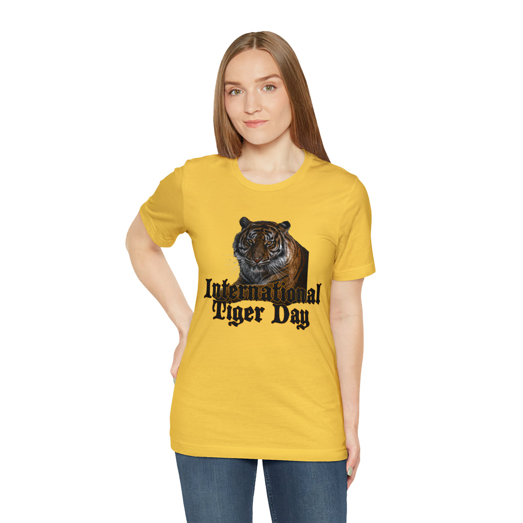 International Tiger Day | Tiger Support Unisex T-Shirt