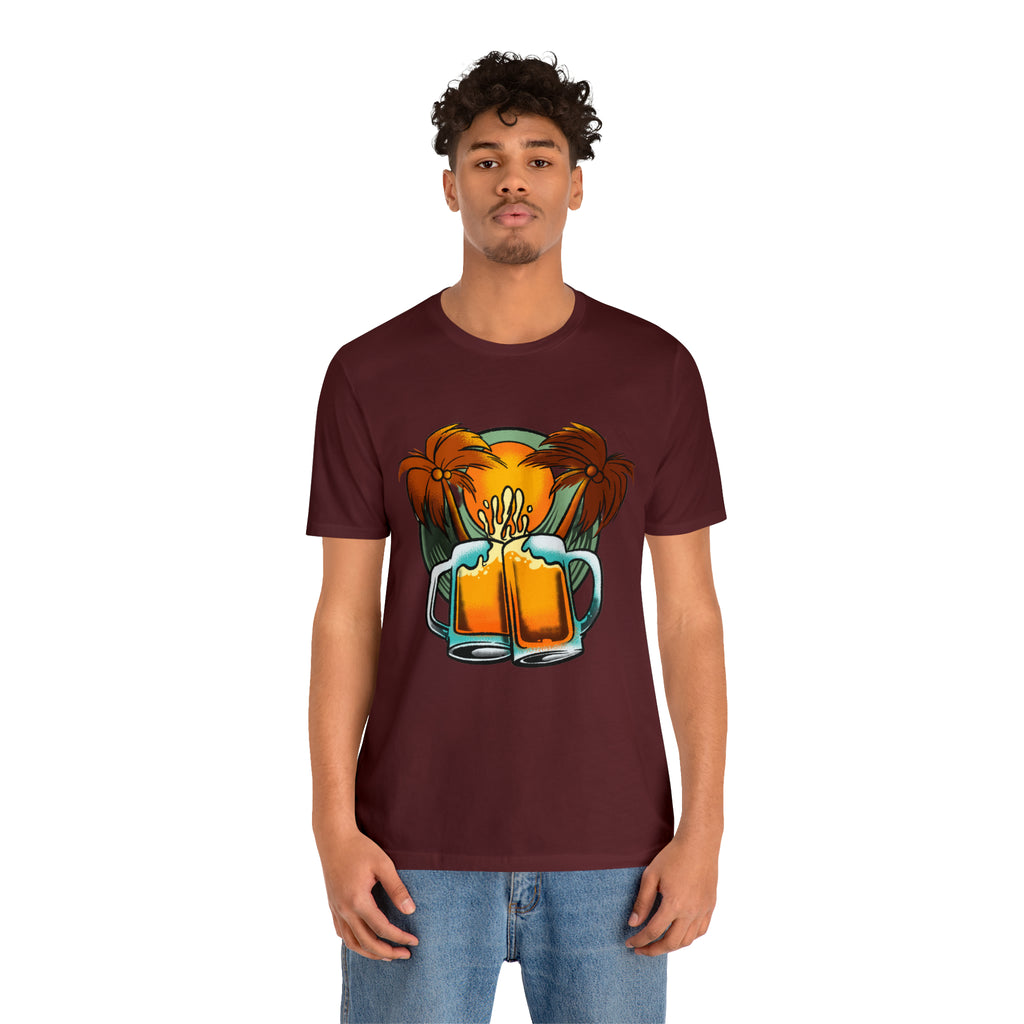 Beer Day Beach Day Shirt | Drink Beer Unisex T-Shirt