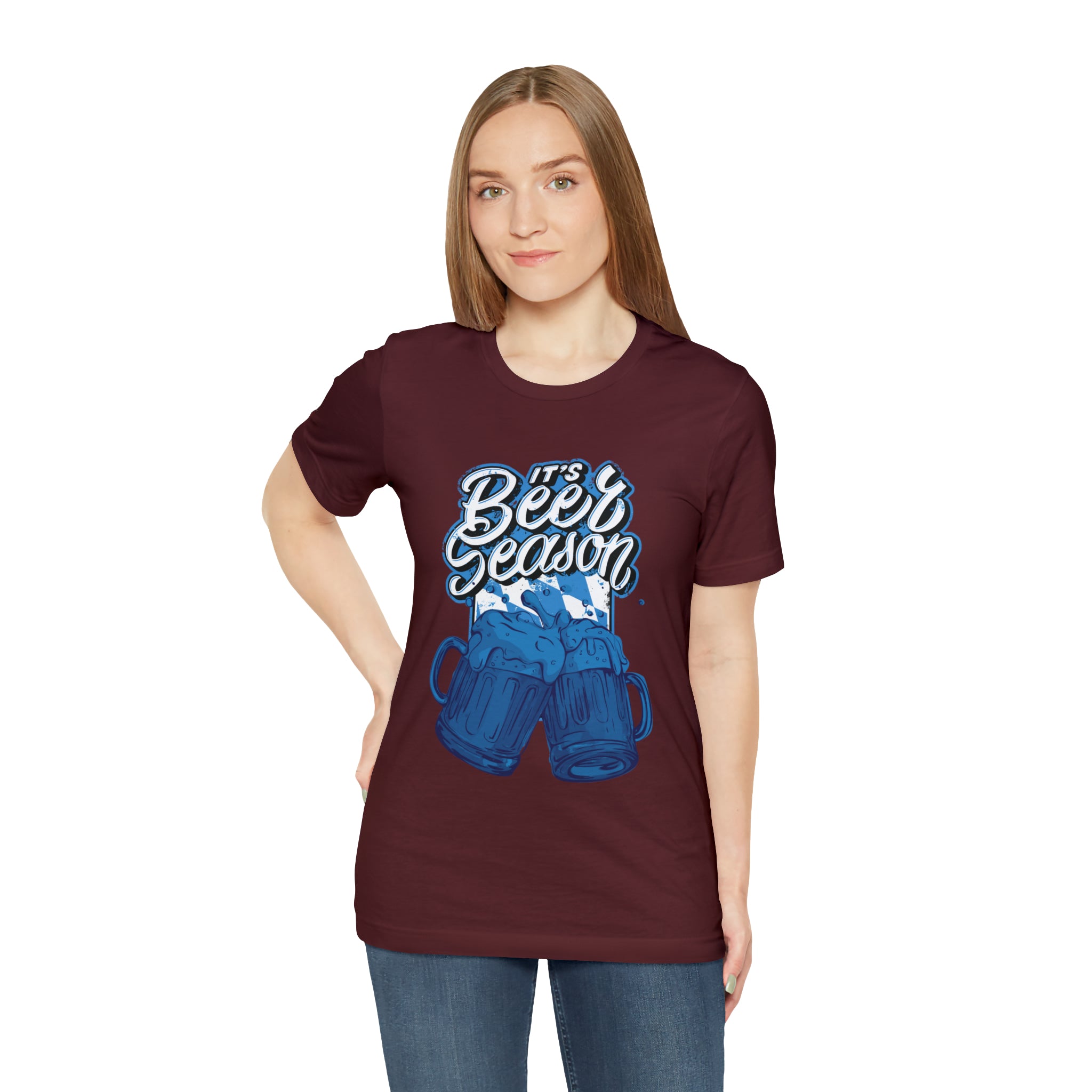 Beer Season Blue Shirt | Drink Beer Unisex T-Shirt