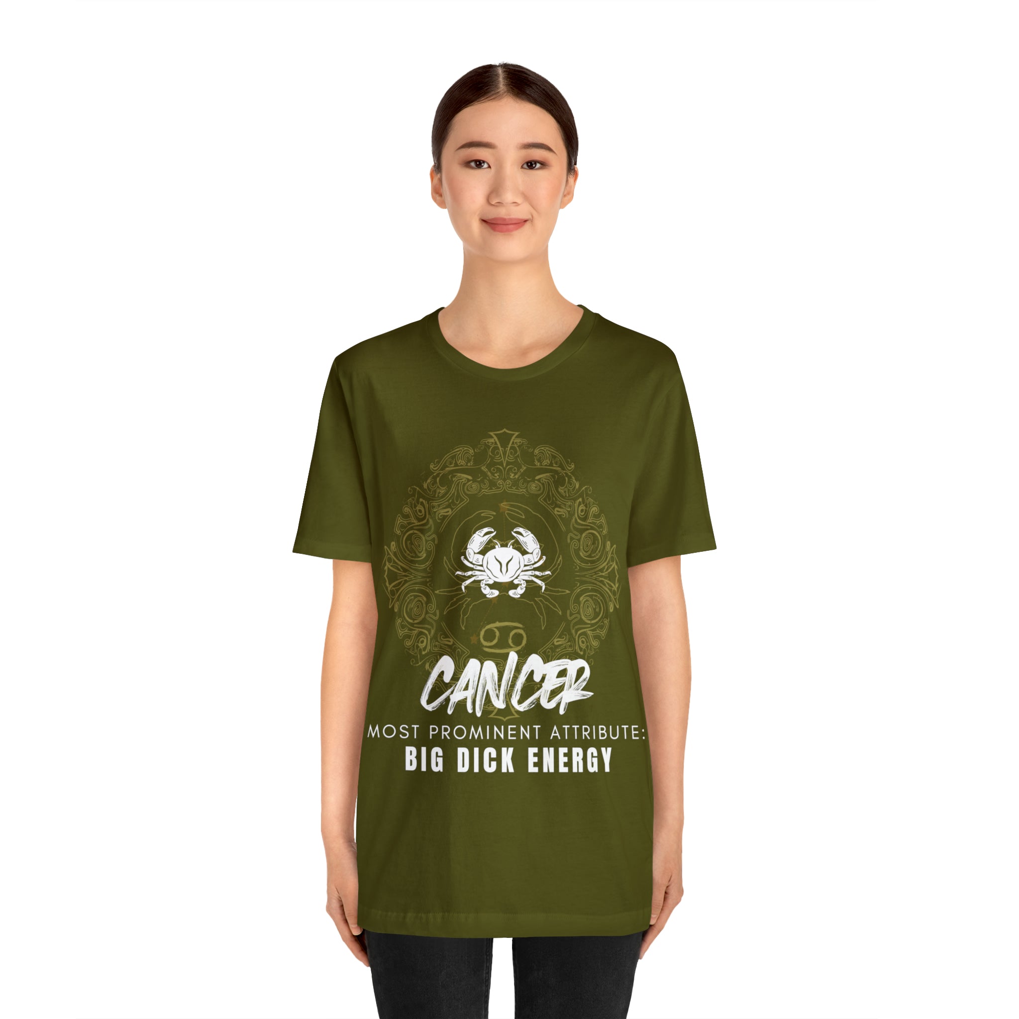 Cancer Zodiac Big Dick Energy Shirt | Zodiac Sign Statement T-Shirt