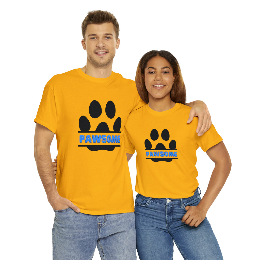 Pawsome Shirt | Dog Lover Unisex T-Shirt | Dog Mom Shirt