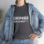 Stronger Than Cancer Shirt | Cancer Warrior Support Unisex T-Shirt