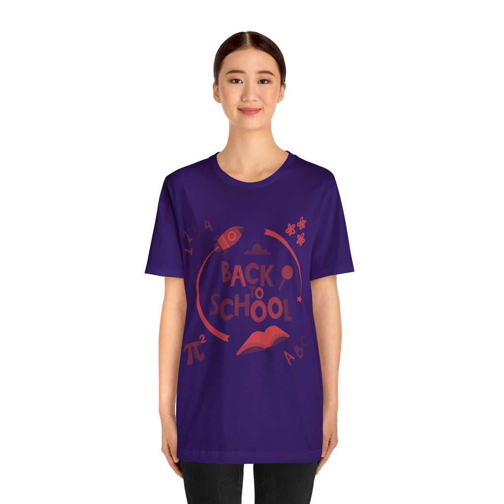 Back to School Subjects Shirt | Back to School Rocket Unisex T-Shirt