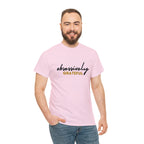 Obsessively Grateful Shirt | Minimalist Unisex T-Shirt