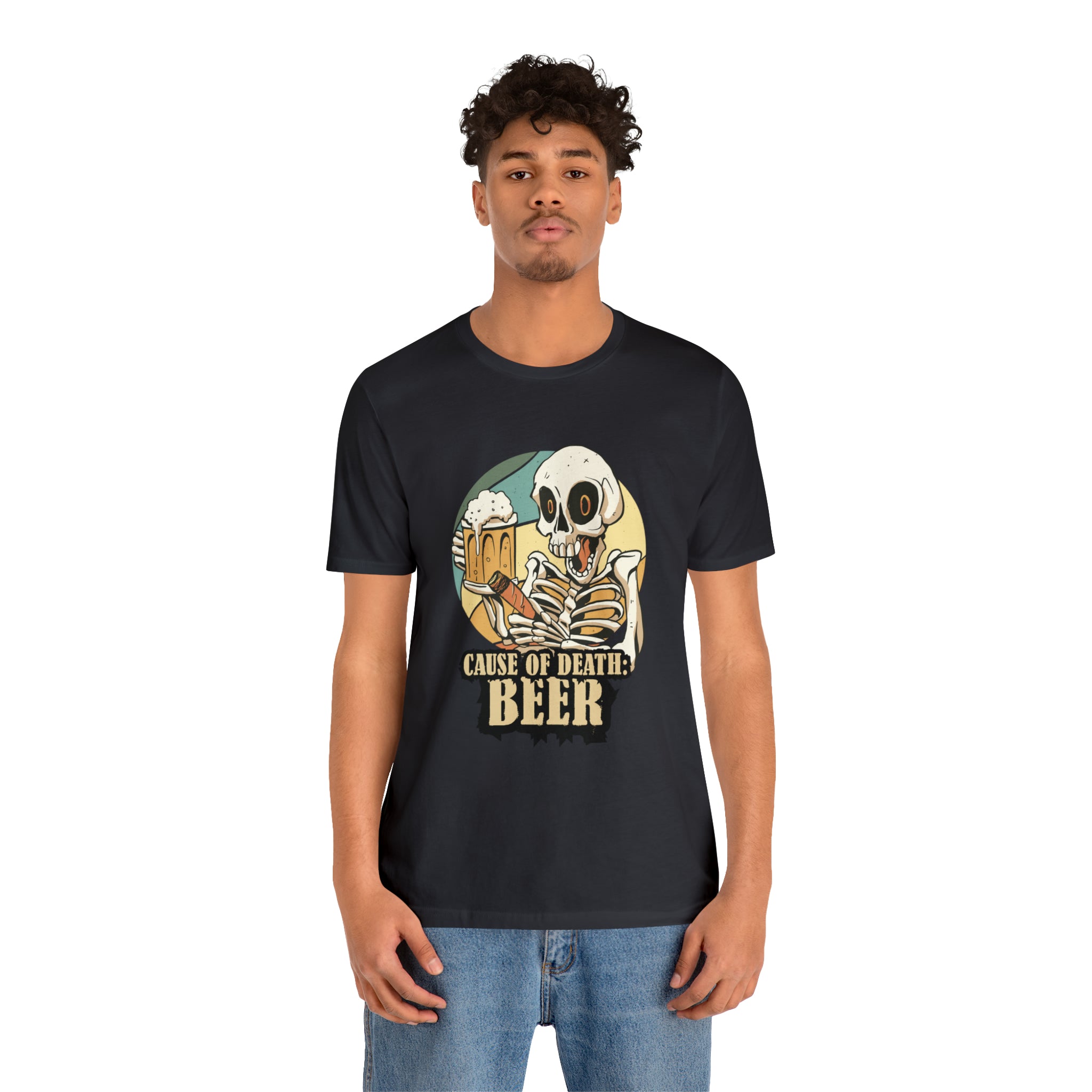 Beer Cause of Death Shirt | Drink Beer Unisex T-Shirt