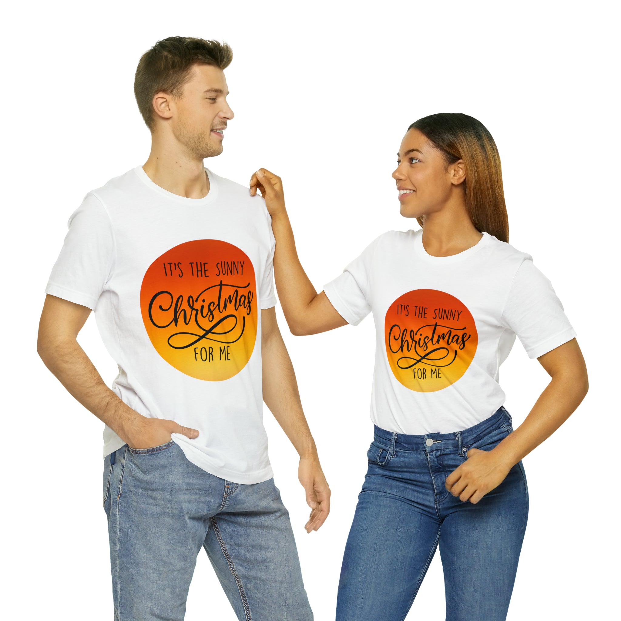 Christmas in July Orange Shirt | Christmas in July Statement T-Shirt