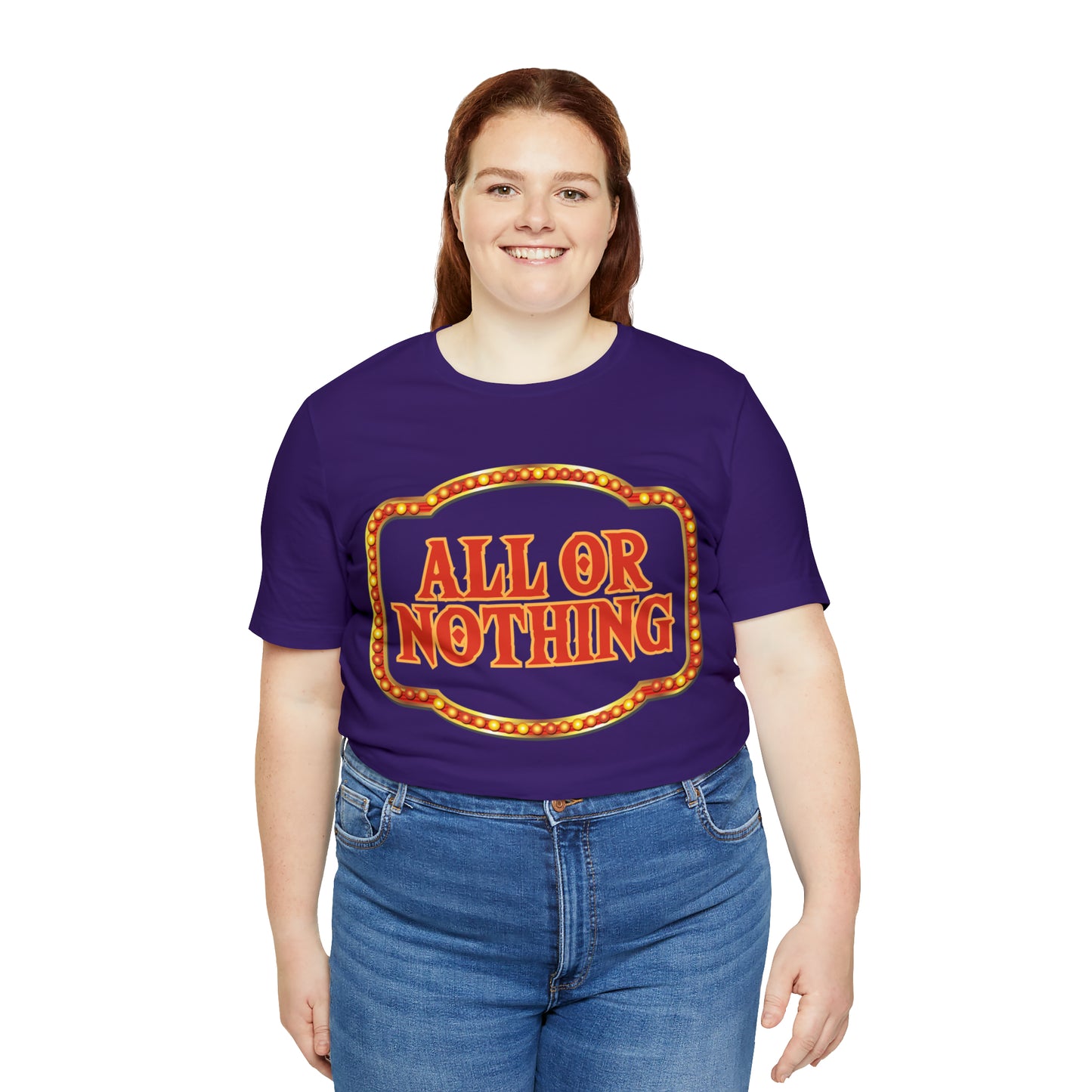 All or Nothing Day Shirt 2 | Poker Casino Unisex T-Shirt