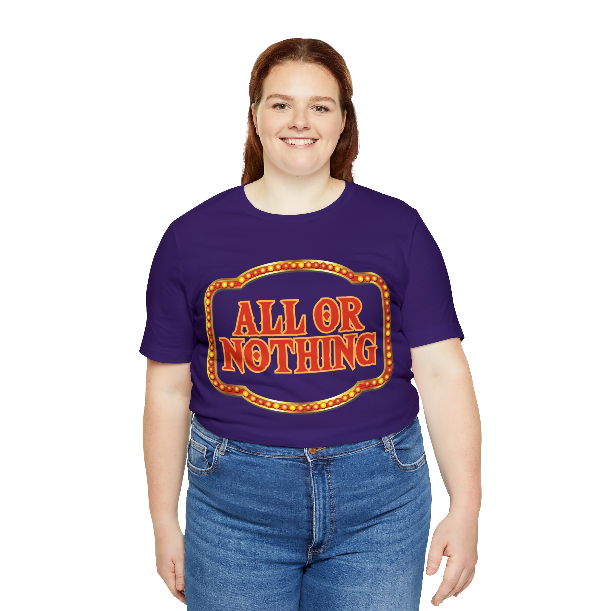All or Nothing Day Shirt 2 | Poker Casino Unisex T-Shirt