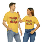 Slay Christmas Shirt for Women | Sleigh Girl Sleigh | Funny Pun for Christmas T-shirt